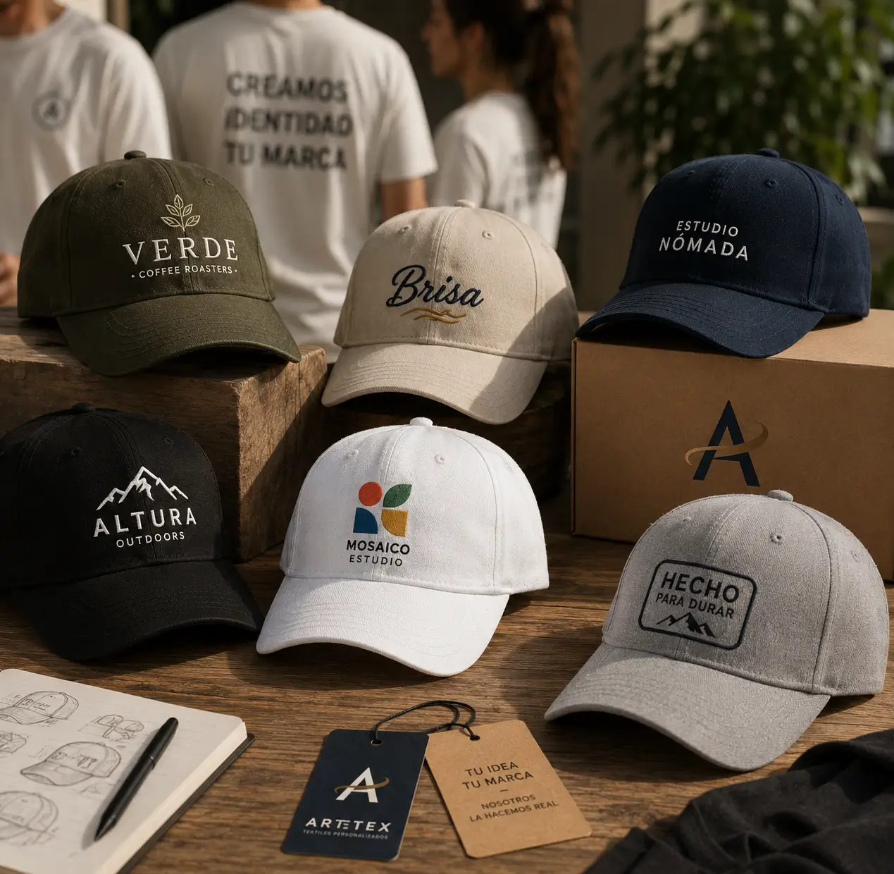 Gorras personalizadas