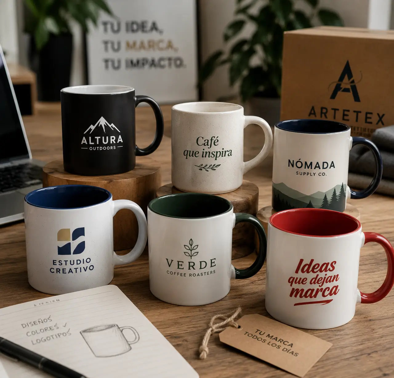 Mugs personalizados